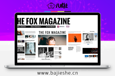 The Fox – WordPress高级简约新闻杂志主题