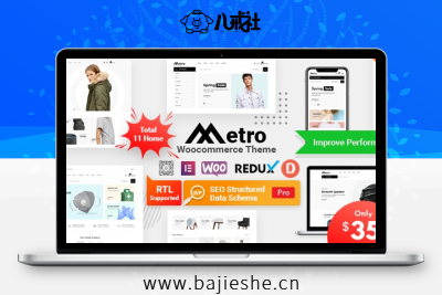 Metro – 极简清爽的WordPress电子商务主题