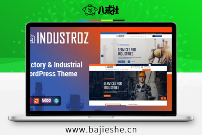 Industroz – 工厂和工业 WordPress 主题