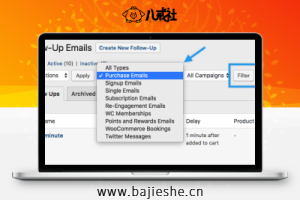WooCommerce Follow Ups Emails – 邮件跟进二次营销触达插件